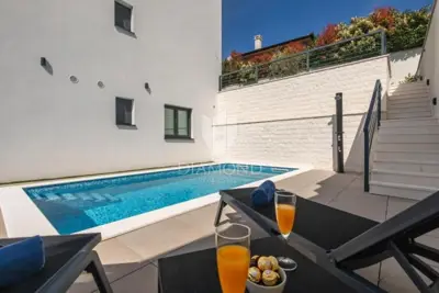 Apartman 134 m², Krk - bazen, wellness i pogled na more - 16