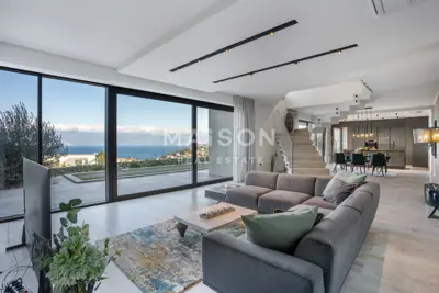 Krk Island, Vrbnik, impressive modern villa with pool