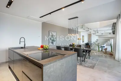 Krk Island, Vrbnik, impressive modern villa with pool - 4