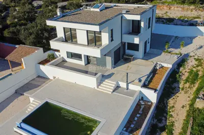 Surroundings of Trogir, villa with panoramic view, for sale - 4