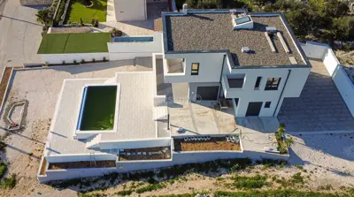 Surroundings of Trogir, villa with panoramic view, for sale - 5