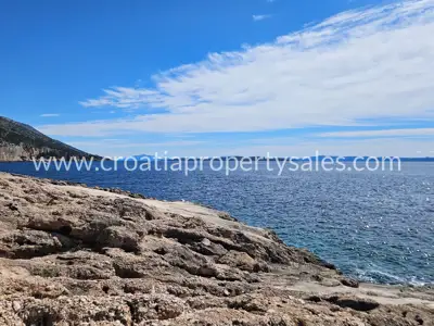 Kuća, Otok Hvar, prvi red do mora i otvoren pogled - 14