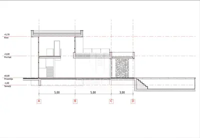 Villa 303 m², Labin - bazen i pogled na more - 11