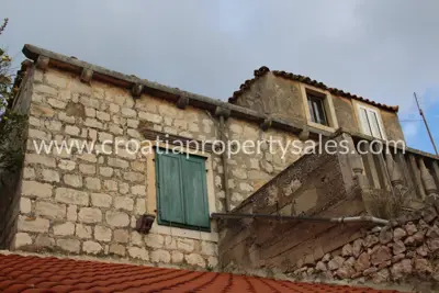 Haus 159 m², Lastovo - altes Steinhaus im Zentrum - 2