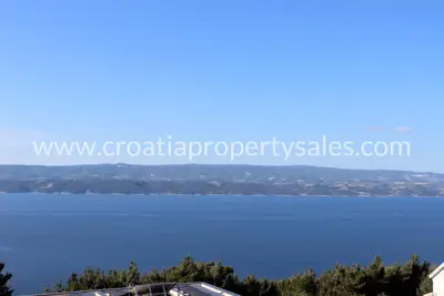 Grundstück 2.000 m², Omiš - ruhige Anhöhe und offener Blick - 6