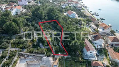 Građevinsko zemljište 507 m², Lumbarda - mirna uvala Račišće