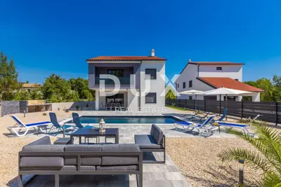 Otok Krk, Dobrinj, samostojeća kuća, 167 m², novogradnja, bazen - 2