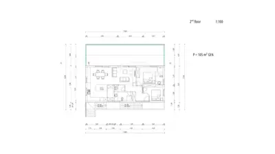 Banjol, Rab – penthouse 145 m² s pogledom na more - 17