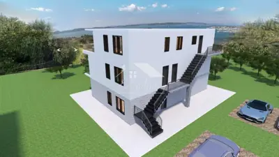 Banjol, Rab – penthouse 145 m² s pogledom na more - 13