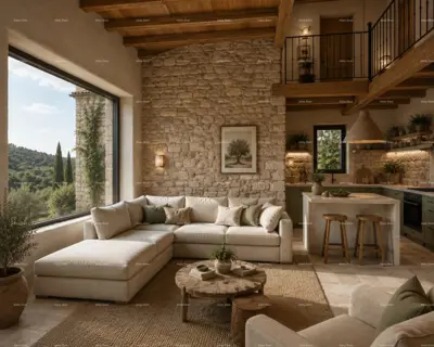 Kamena kuća 74 m², Beram - projekt obnove - 2