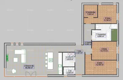 Kuća 143 m², Labin - mirna lokacija blizu starog grada - 14