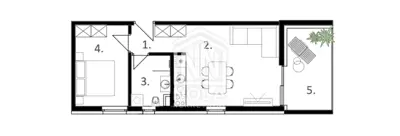 Stan 51 m², Vodice - 2. kat, lođa - 4