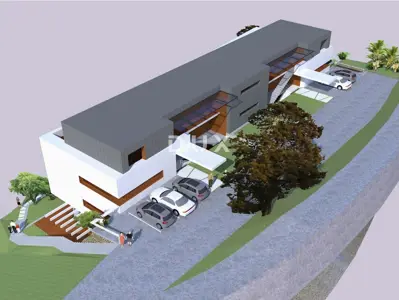 Building plot 6,100 m², Medveja - old house and sea views - 11