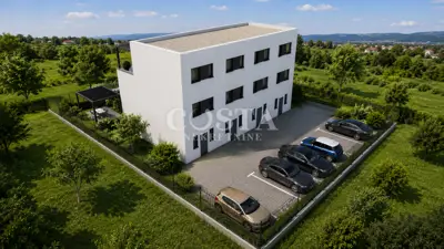 Building plot 622 m², Vrsi-Zukve, project for a building - 2
