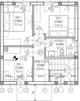 Mandre, Neubauwohnung mit Pool, 110 m² - 17