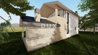 GORSKI KOTAR, SEVERIN NA KUPI - started construction of a house 132 m² - 4