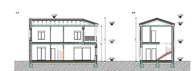 Haus in Baderna, Rohbauphase in ruhiger Lage - 7