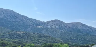 Bauland 651 m², Draga Bašćanska - Zufahrt von der Straße