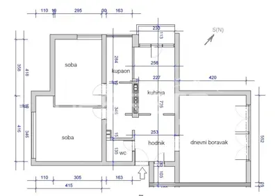 Apartment 95 m², Pantovčak - garage and balcony - 6