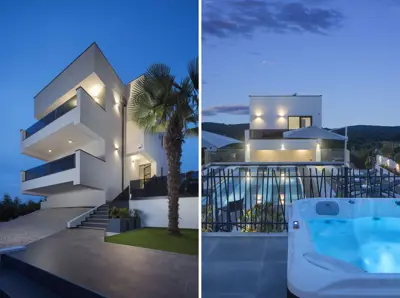Villa 203 m², Sveti Lovreč - pool and tennis court
