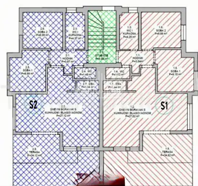 Wohnung 59 m², Novalja, Burin Bok - Neubau mit Pool - 20