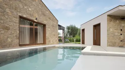 Haus 102 m², Barban - Ruhe und Privatsphäre
