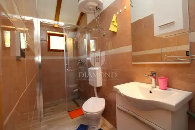 Semi-detached house 60 m², Malinska - Okolica, terrace and yard - 12