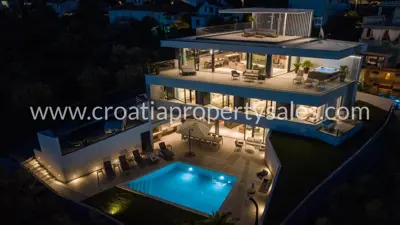 Villa 300 m from the beach, Murter - view of the Kornati Islands - 11