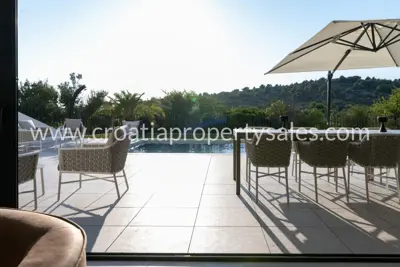 Villa 300 m from the beach, Murter - view of the Kornati Islands - 9