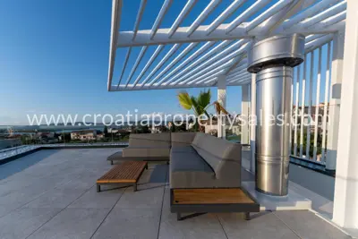 Villa 300 m from the beach, Murter - view of the Kornati Islands - 8