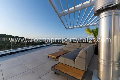 Villa 300 m from the beach, Murter - view of the Kornati Islands - 5