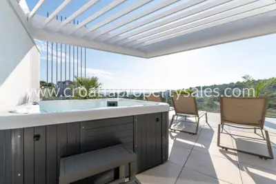 Villa 300 m from the beach, Murter - view of the Kornati Islands - 12