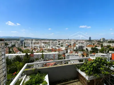 Penthouse 56 m², Trešnjevka - Sjever, panoramski pogled - 2