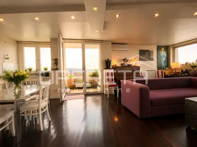 Penthouse 56 m², Trešnjevka - Sjever, panoramski pogled - 9