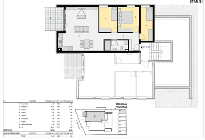 Modern new build - Mandre - First row to the sea, 3-room apartment with garden - 2