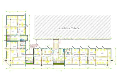 Split 3 – poslovni prostor 940 m² s 22 ureda i portirnicom - 11