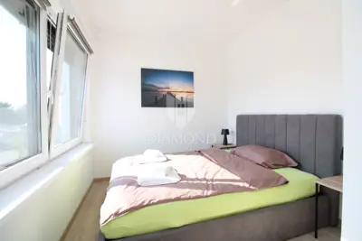 Dvojna vila 158 m², Krk - Okolica, bazen i panoramski pogled na more - 12