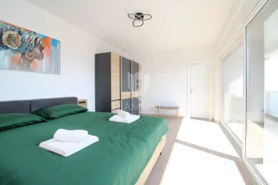 Dvojna vila 158 m², Krk - Okolica, bazen i panoramski pogled na more - 16