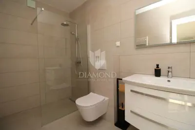 Dvojna vila 158 m², Krk - Okolica, bazen i panoramski pogled na more - 18