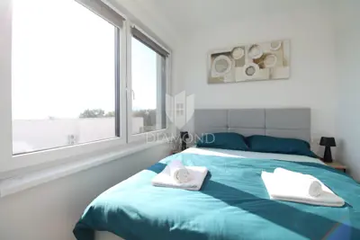 Dvojna vila 158 m², Krk - Okolica, bazen i panoramski pogled na more - 22