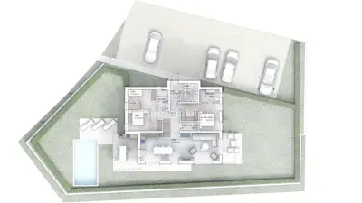 Krk - plot with a project for 3 apartments - 5