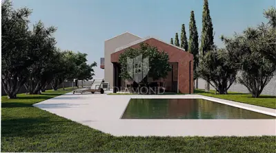 Building plot 1,313 m², Sveti Lovreč - permit for a semi-detached house - 4