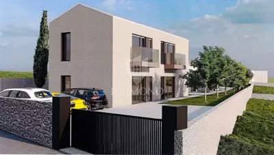 Building plot 1,313 m², Sveti Lovreč - permit for a semi-detached house - 6