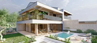 Villa 249 m², Lovrečica, Pool und Terrasse 57 m² - 6