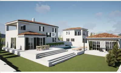 ISTRA, VIŠNJAN - Land with building permit