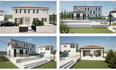 ISTRA, VIŠNJAN - Land with building permit - 2