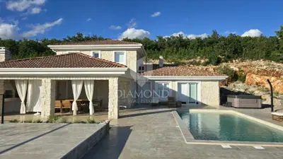 Villa 200 m², Jadranovo - panoramic sea view