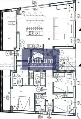 Apartment 119.4 m², Banjole - 3 bedrooms and 2 loggias - 5