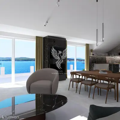 Apartment 151 m², Crnica, first row to the sea and view of the old town center - 22