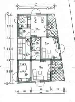 Pag, 2 apartmana, pogled na more, parking - 18